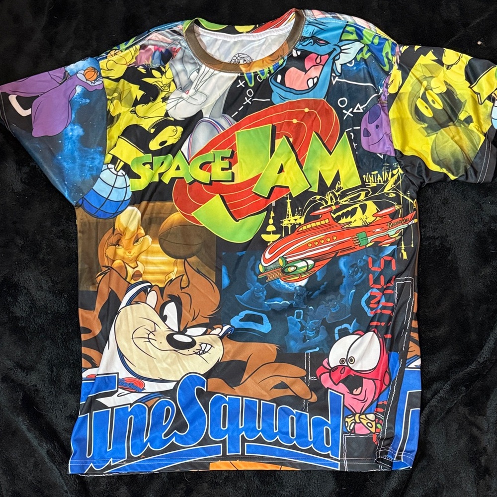 Space Jam Men's Graphic Tee - Multicolor